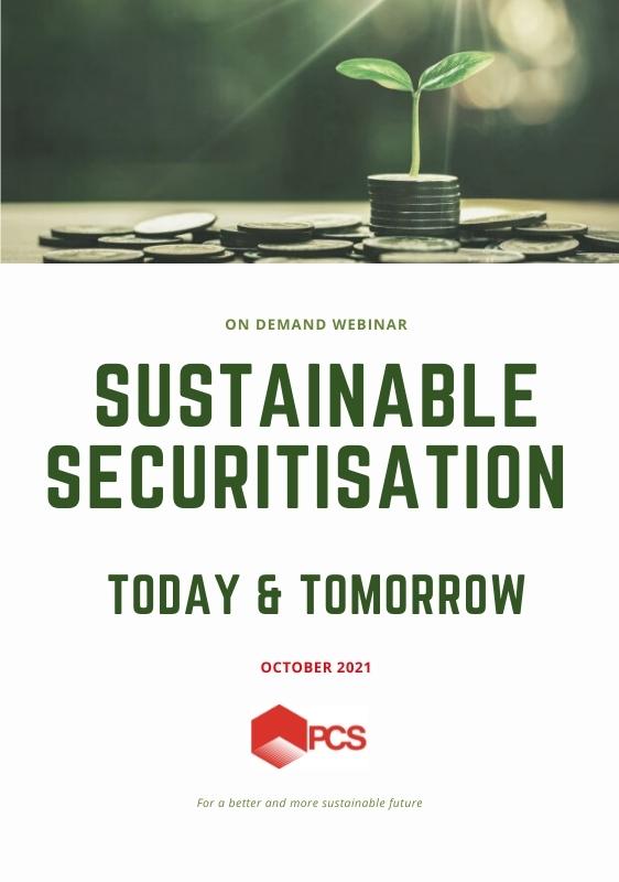 Sustainable Securitisation Today & Tomorrow