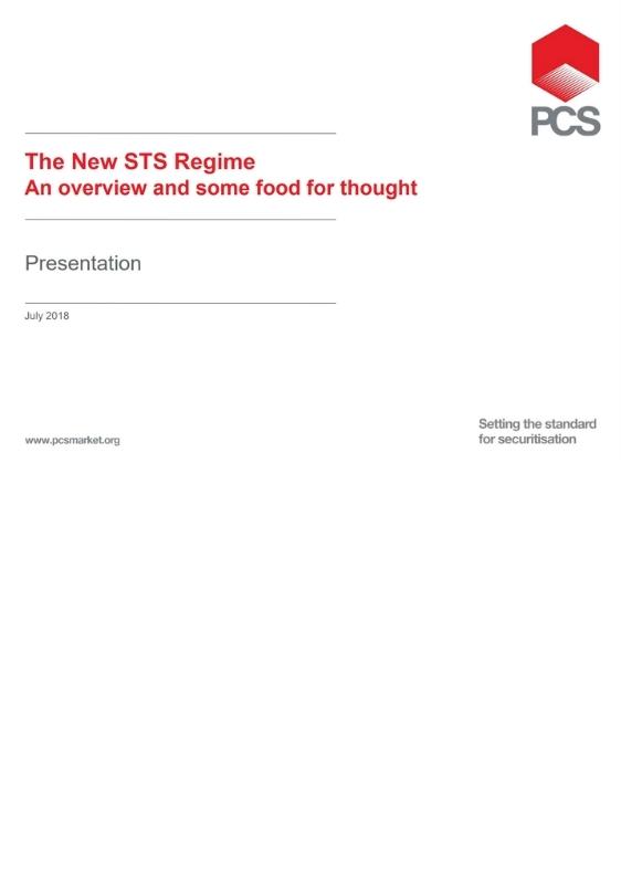The New STS Regime - Presentation